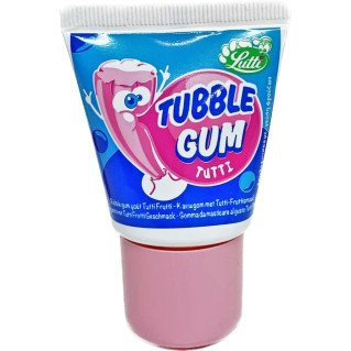Tubble Gum Tutti Frutti - Bubble Gum Multi-Fruit - Chewing-Gum Lutti