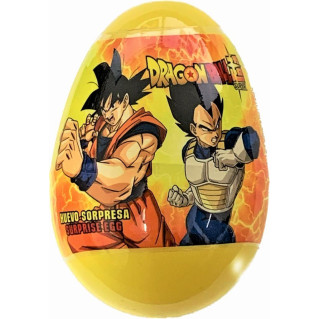 Oeuf Surprise Dragon Ball Z - Figurine 2D - Jaune -Halal - 10 gr