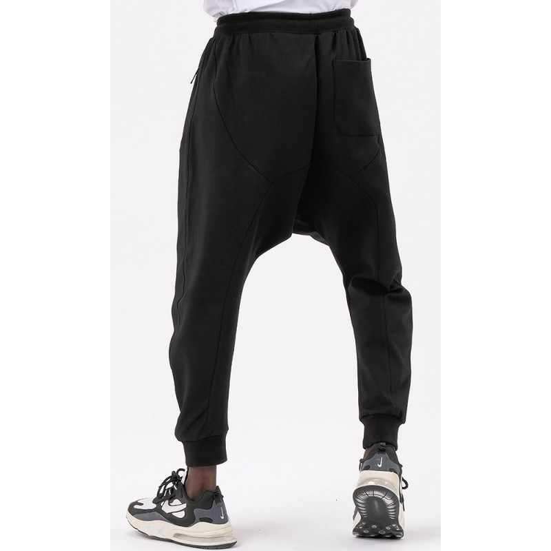 Sarouel Jogging Noir Ton sur Ton Qaba'il : Onyx Up Sarouel Jogging Noir Ton sur Ton Qaba'il : Onyx Up