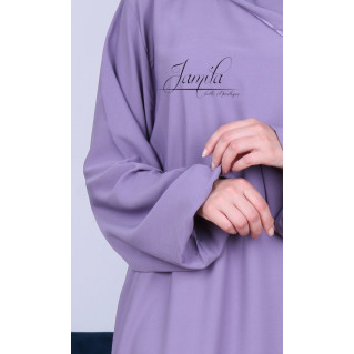 Abaya Manche Elastique -...