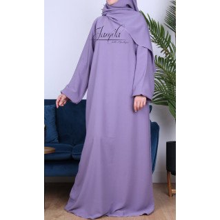 Abaya Manche Elastique -...