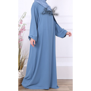 Abaya Manche Elastique -...