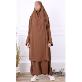 JIlbab 2 Pièces Sarouel -...