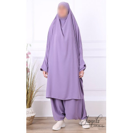 JIlbab 2 Pièces Sarouel -...