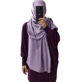Hijab Nayda - Mauve - Sedef