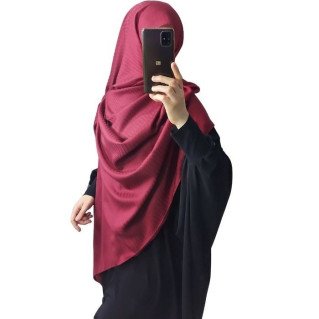 Hijab Nayda - Rouge - Sedef