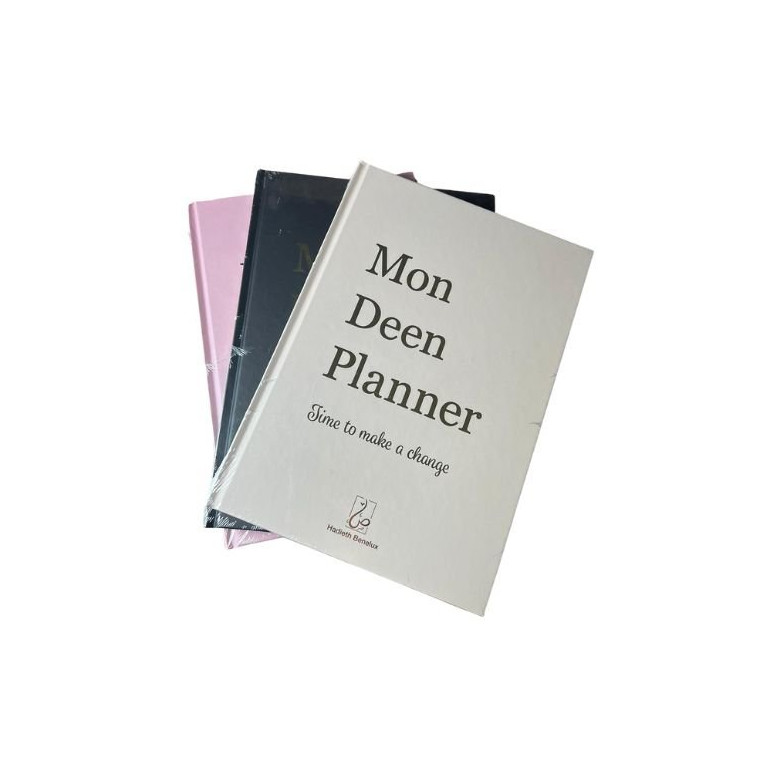 Mon Deen Planner - Il Est Temps De Changer - ROSE - Edition Hadieth Benelux