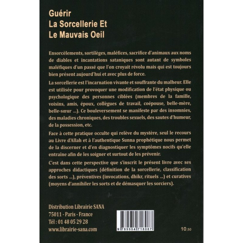 Guerir la sorcellerie et le mauvais oeil - Edition Al Madina Guerir la sorcellerie et le mauvais oeil - Edition Al Madina