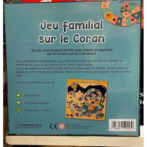 Jeux Familial Sur Le Coran - 400 Questions - Edition Hadieth Benelux