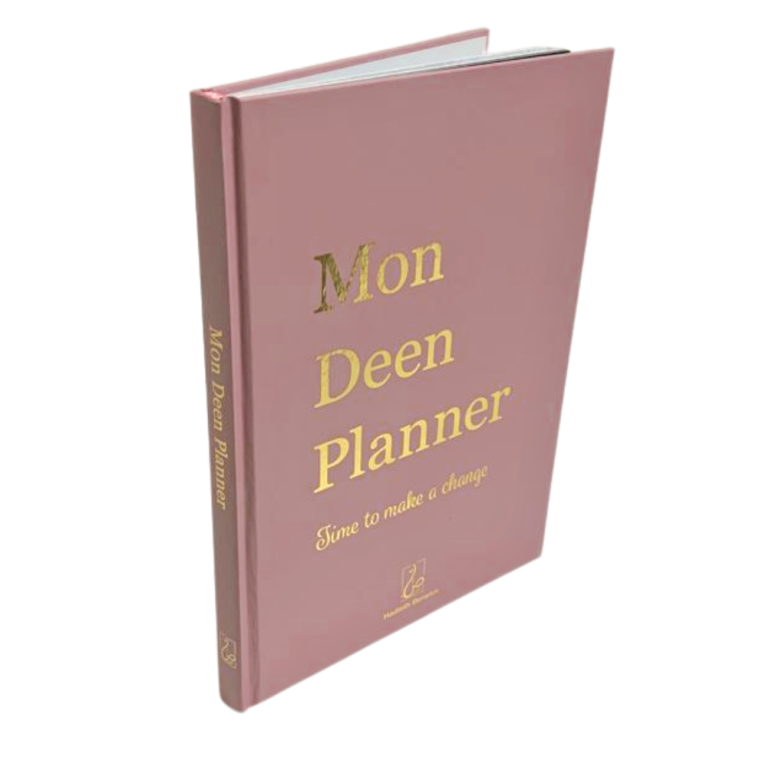 Mon Deen Planner - Il Est Temps De Changer - ROSE - Edition Hadieth Benelux