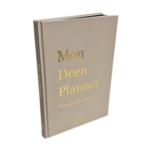 Mon Deen Planner - Il Est Temps De Changer - BEIGE - Edition Hadieth Benelux