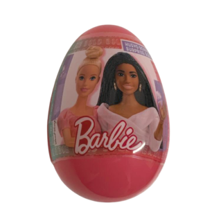 Oeuf Surprise Barbie - Figurine 2D - Rose -Halal - 10 gr