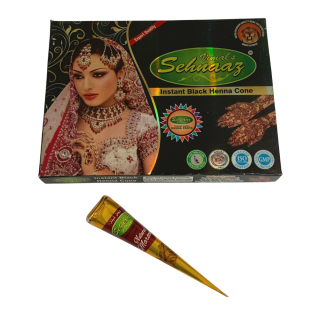 Henné Cone - Pâte de Henna Naturel Noir en Tube - Kone Stylo Sehnaaz