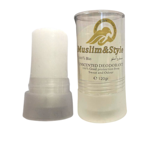 Pierre d'Alun 100% Bio - Déodorant Naturel - 120 gr - Muslim & Style
