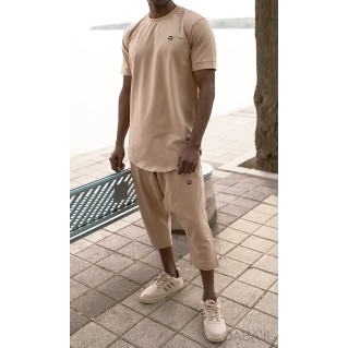 Sarouel et T-shirt Camel, Ensemble Qaba'il : Nautik S23
