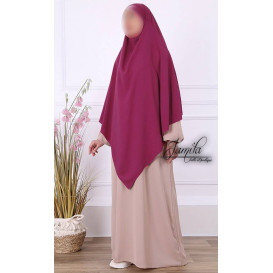  Khimar - Fushia - Microfibre Léger - Jamila