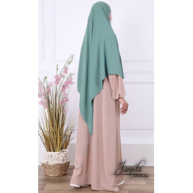  Khimar - Beige - Microfibre Léger - Jamila