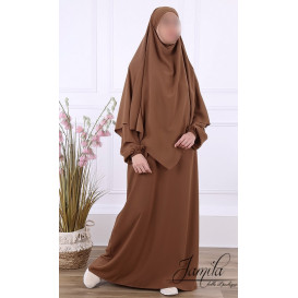  Khimar - Praline - Microfibre Léger - Jamila