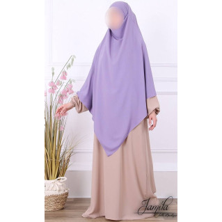  Khimar - Bleu Ciel - Microfibre Léger - Jamila