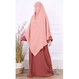  Khimar - Terracotta - Microfibre Léger - Jamila