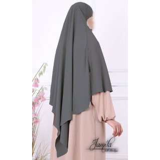  Khimar - Chocolat - Microfibre Royal - Jamila