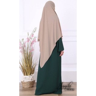  Khimar - Taupe Rosé - Microfibre Léger - Jamila