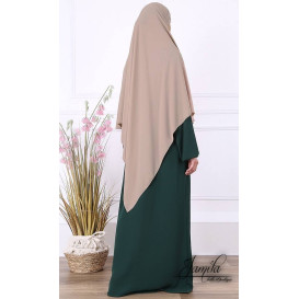  Khimar - Taupe Rosé - Microfibre Léger - Jamila