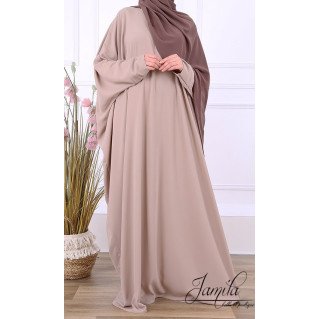 Abaya Papillon -Beige - Royal - Jamila - 18APRY