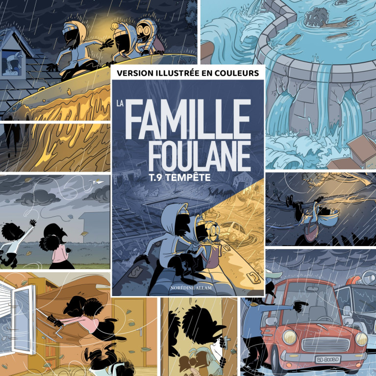 BD - Famille Foulane T. 8 - La Bataille du Château - Norédine Allam - Edition Bdouin