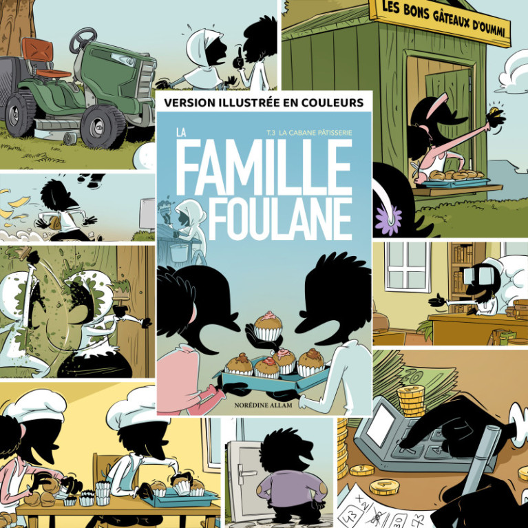 BD - Famille Foulane 3 - la Cabane Pâtisserie T3 - Edition Du Bdouin