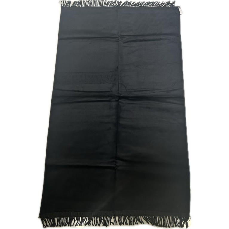 Tapis de Prière - Velours personnalisable Noir - Adulte - 69 x107 cm