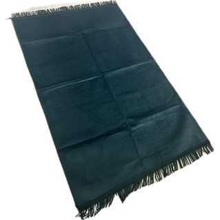 Tapis de Prière - Velours personnalisable Bleu Pétrole - Adulte - 69 x107 cm