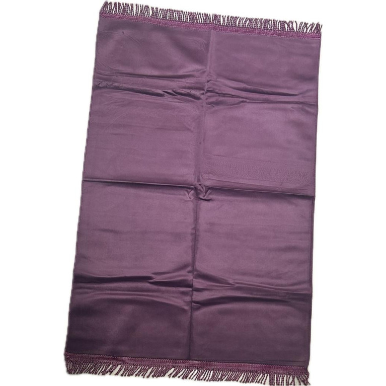 Tapis de Prière - Velours personnalisable Violet - Adulte - 69 x107 cm