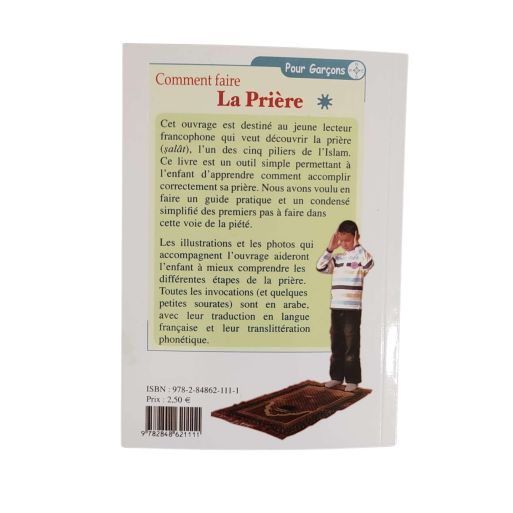 Comment Faire La Prière pour Enfants (Garçons) - Edition Dar El Fikr