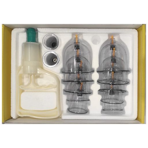  Kit Hijama 12 Pièces - Ventouse Plastique