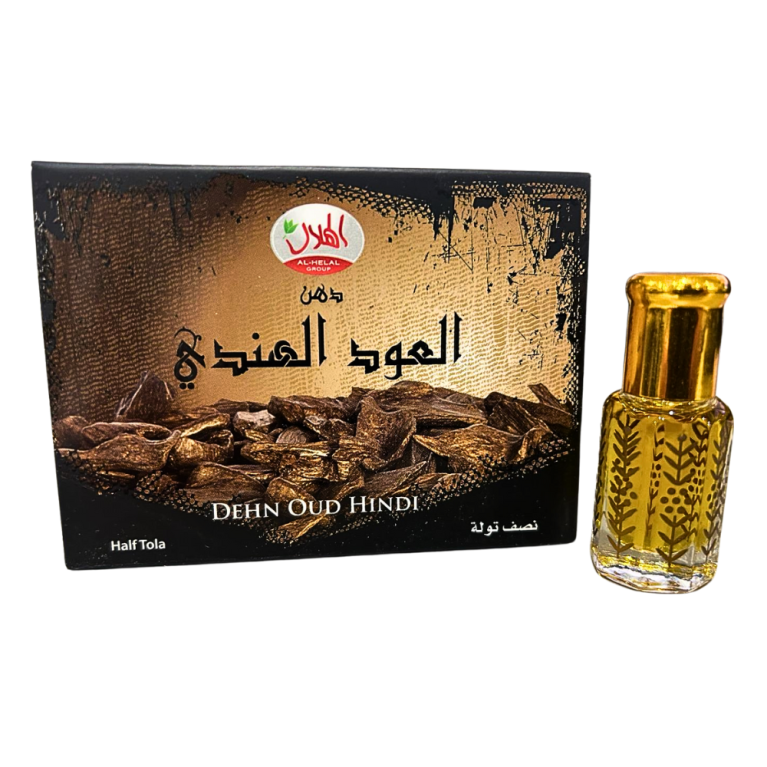 Dehn Oud Hindi - Musc Sans Alcool - Concentré de Parfum 6ml - Al Helal