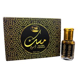 Musk Aswad (Musk Noir) - Musc Sans Alcool - Concentré de Parfum 6ml - Al Helal