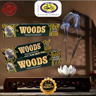 15 Encens Woods Faits à la Main - Découvrez les Arômes Envoûtants des Huiles et Résines Naturelles d'Inde - Cycle Brand
