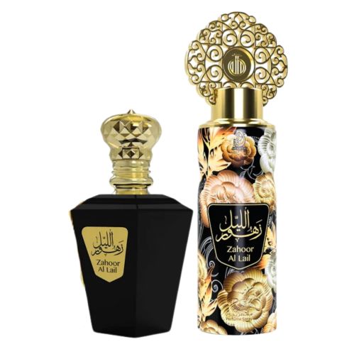Zahoor Al Lail - Coffret - Parfums Spray 200ml - Eau De Parfum 100ml - My Parfumes - 200ml