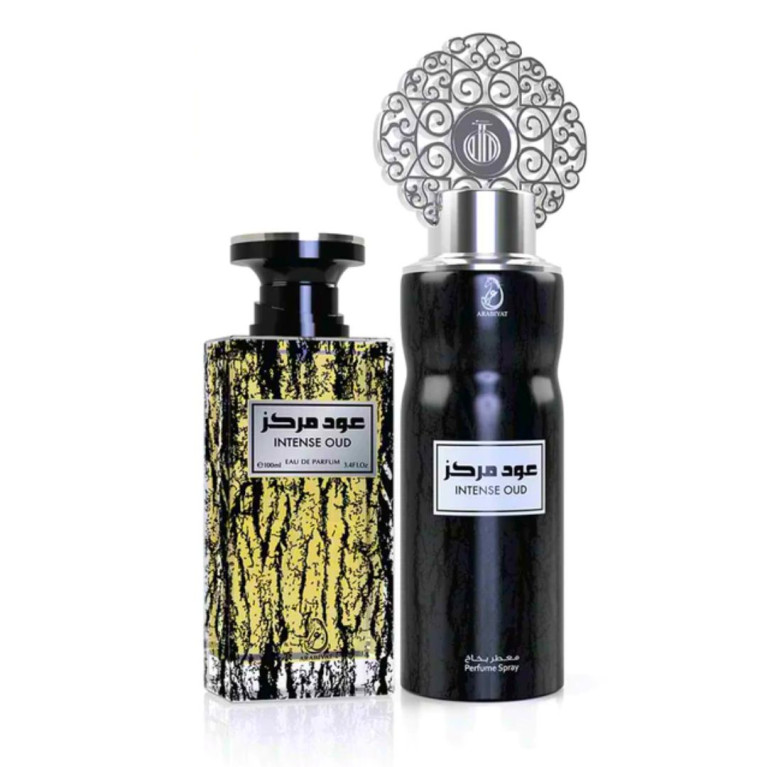 Intense Oud - Coffret - Parfums Spray 200ml - Eau De Parfum 100ml - My Parfumes - 200ml