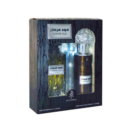 Intense Oud - Coffret - Parfums Spray 200ml - Eau De Parfum 100ml - My Parfumes - 200ml