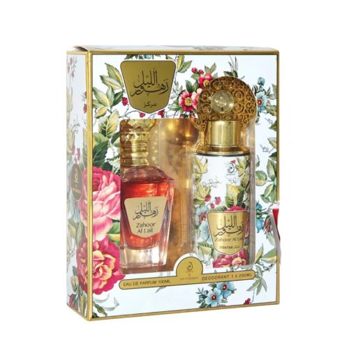 Zahoor Al Lail Intense - Coffret - Parfums Spray 200ml - Eau De Parfum 100ml - My Parfumes - 200ml