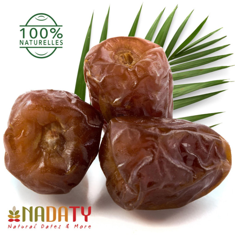 Dattes Sukkari Rutab - 100% Naturel - 500 gr - Madina Al Monowara - Arabie Saoudite - Nadaty