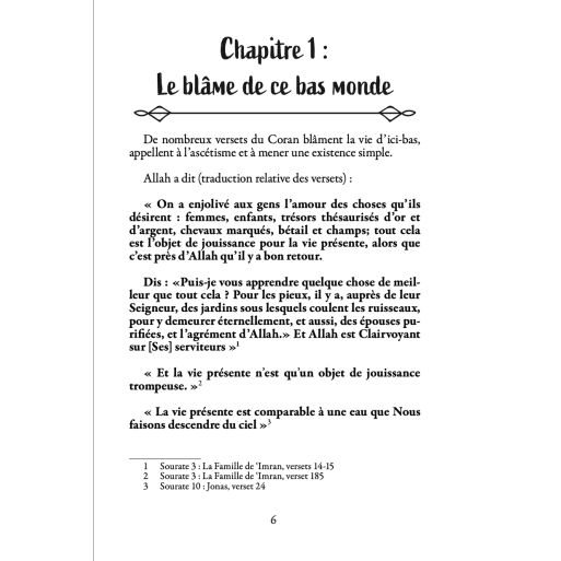 La Vie d'Ici-bas - Ses Bienfaits et Ses Dangers - Ibn Qudama - Edition Muslimlife