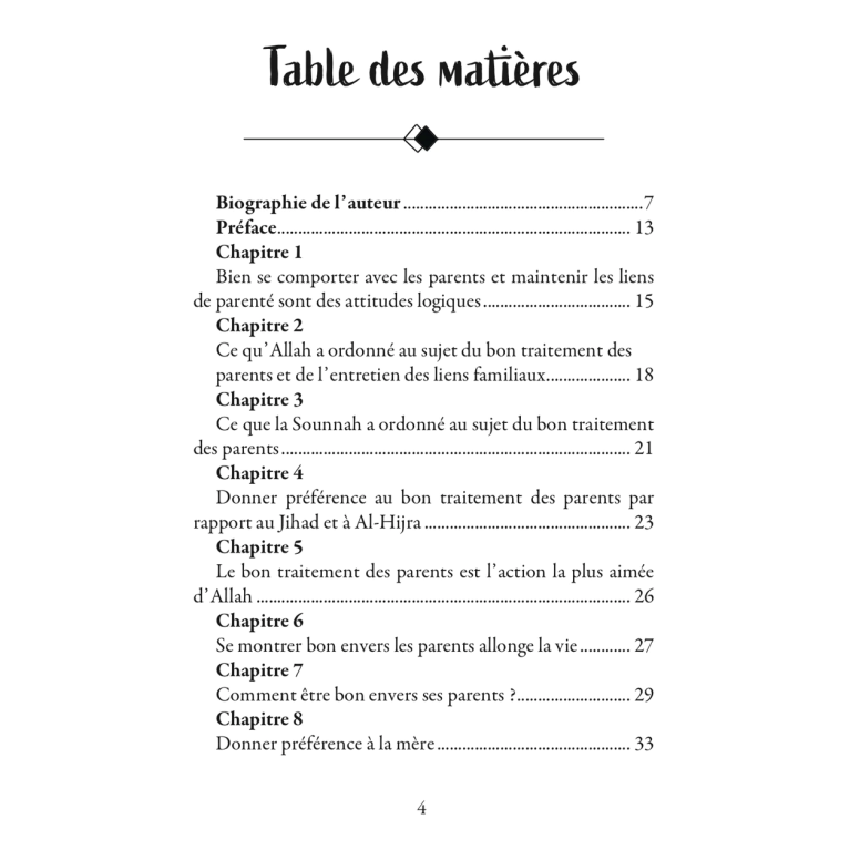 La Piété Envers les Parents - Ibn Al-Jawzi - Edition Muslimlife