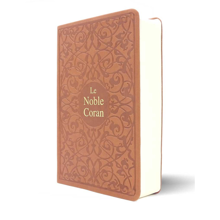 Le Noble Coran Cuir Brun - Nouvelle Traduction - Français /Arabe - FORMAT MOYEN 14.50 x 21.50 cm - Edition Tawhid