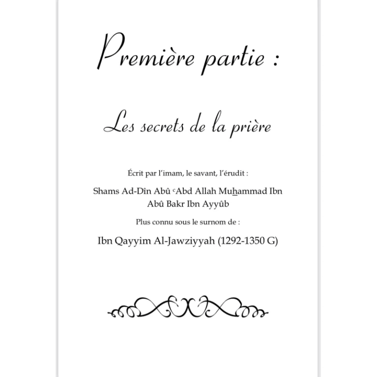 Ma Dernière Prière - Ibn Al Qayyim, Ibn Rajab - Editions Al Imam