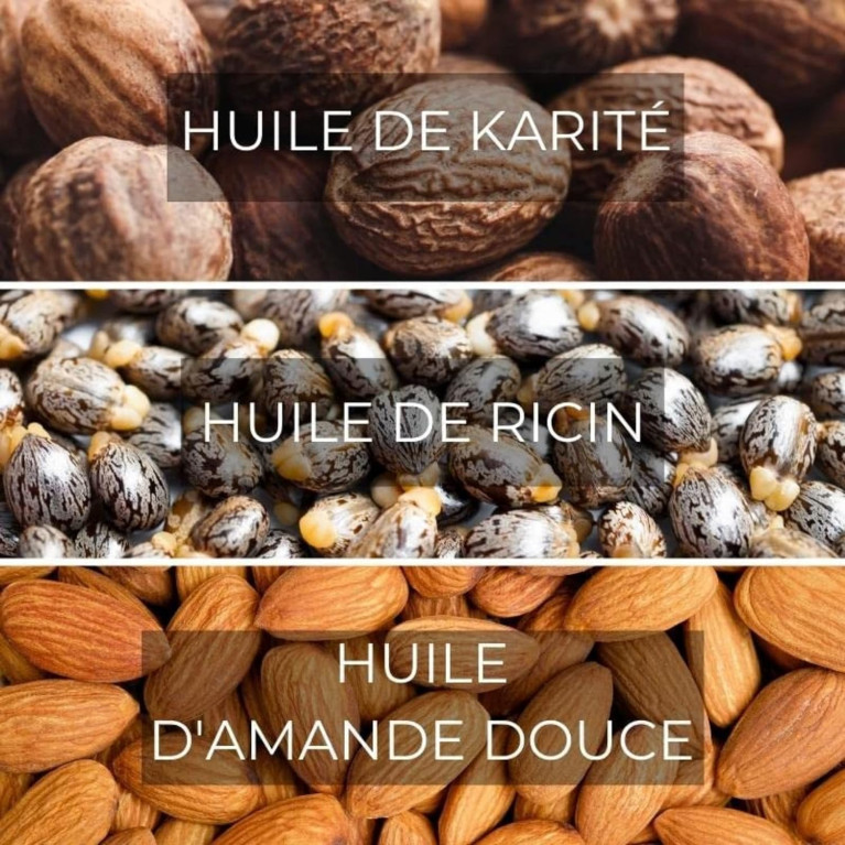 Huile à Barbe - Or Rouge - Soin Huile de Ricin, Amande et Karité - 50ml - Maison Oud