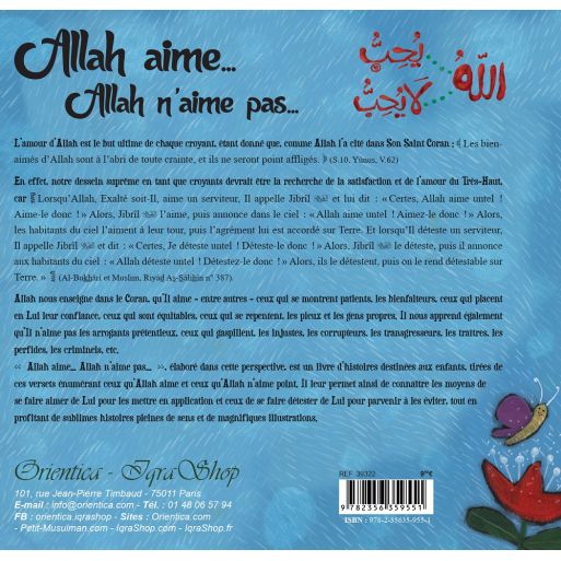 Allah Aime ... Allah n'Aime Pas ... - Expliqué aux Enfants - Edition Orientica