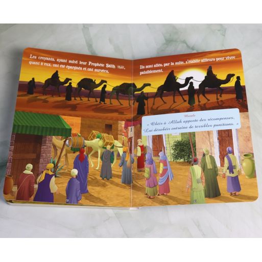 Le Prophète Sâlih pour les tous Petits - Livre avec Pages Cartonnées - Edition Orientica
